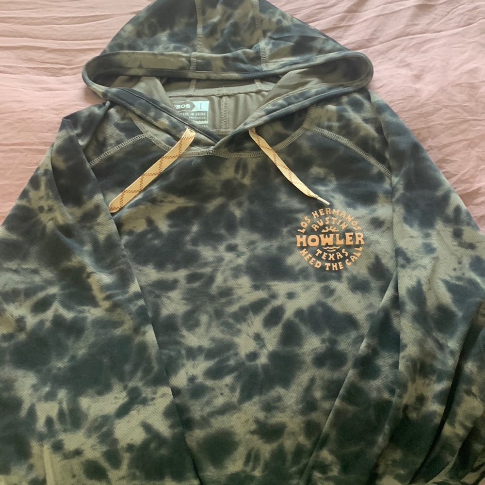 Lightweight polyester hoodie